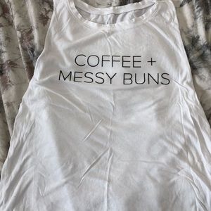 Emu Jay Coffee Messy Buns Tank
